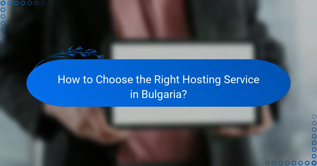 How to Choose the Right Hosting Service in Bulgaria?